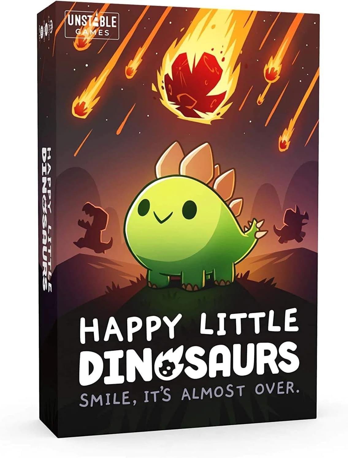 Unstable Games Happy Little Dinosaurs Board Game - open-box condition