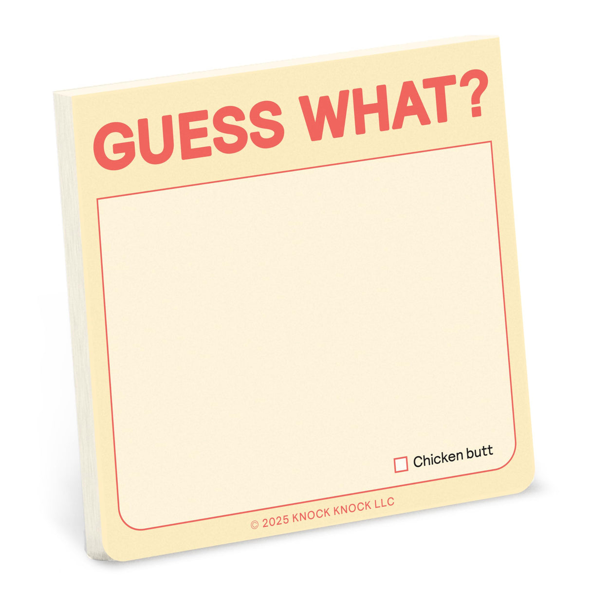Knock Knock Guess What? Sticky Notes