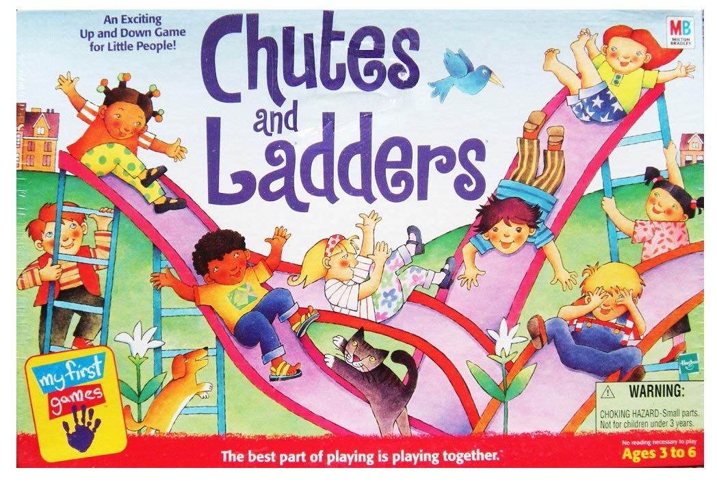 My First Games Chutes and Ladders Game - 1999 Edition