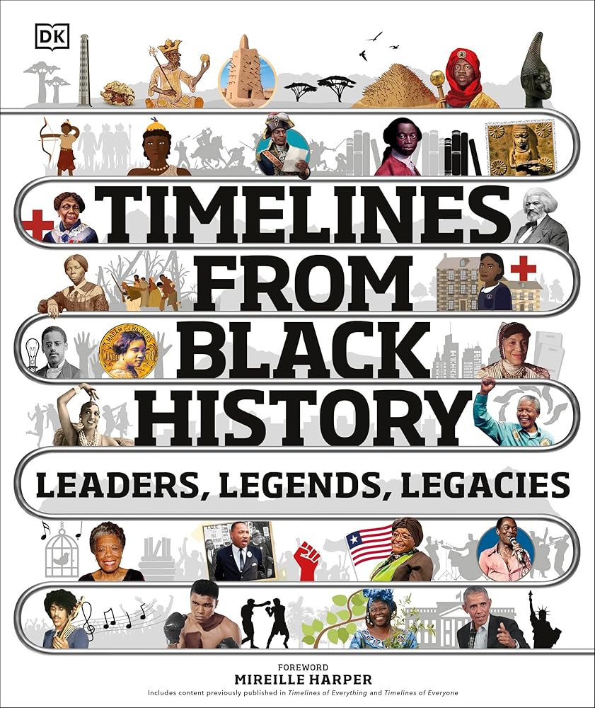 Timelines from Black History: Leaders, Legends, Legacies (DK Children's Timelines) cover image
