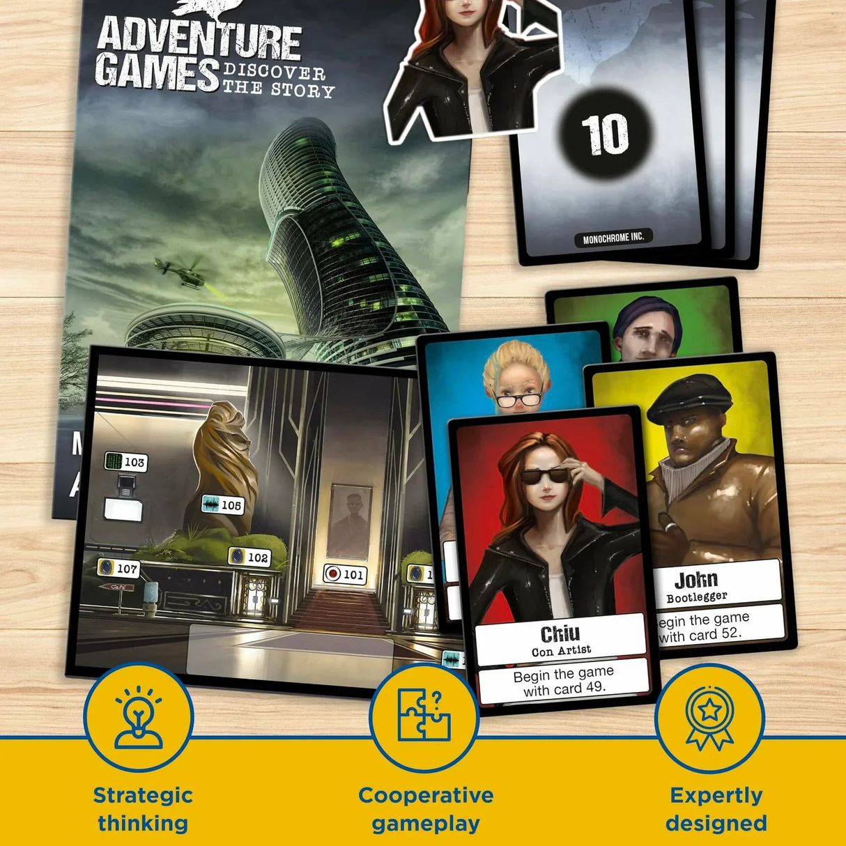 Adventure Games: Monochrome, Inc.