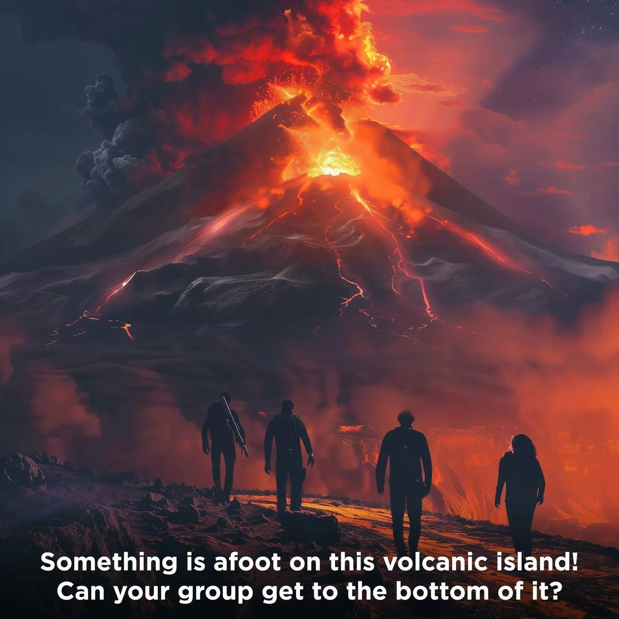 Adventure Games: The Volcanic Island