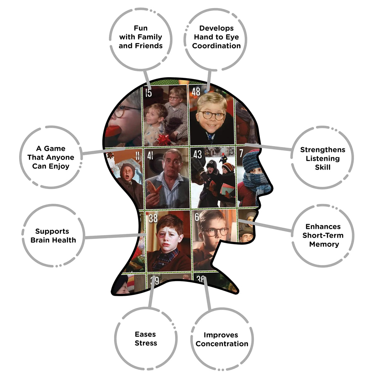 Aquarius - A Christmas Story Family Bingo Game