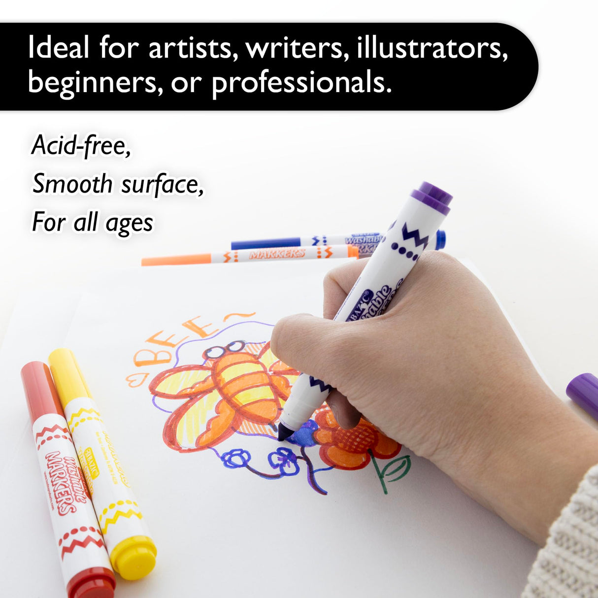 BAZIC Sketch Book 8.5" X 11", Spiral Side Bound Sketchbook Drawing Pad - 30 sheets