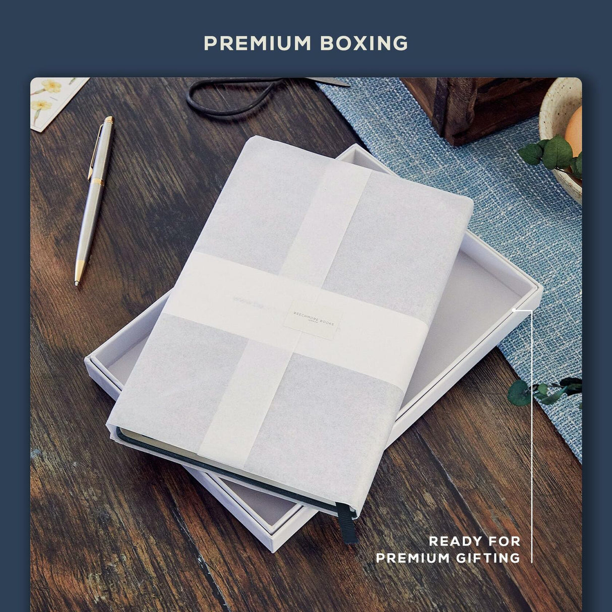 Beechmore Books Budget Planner - Symphony Blue