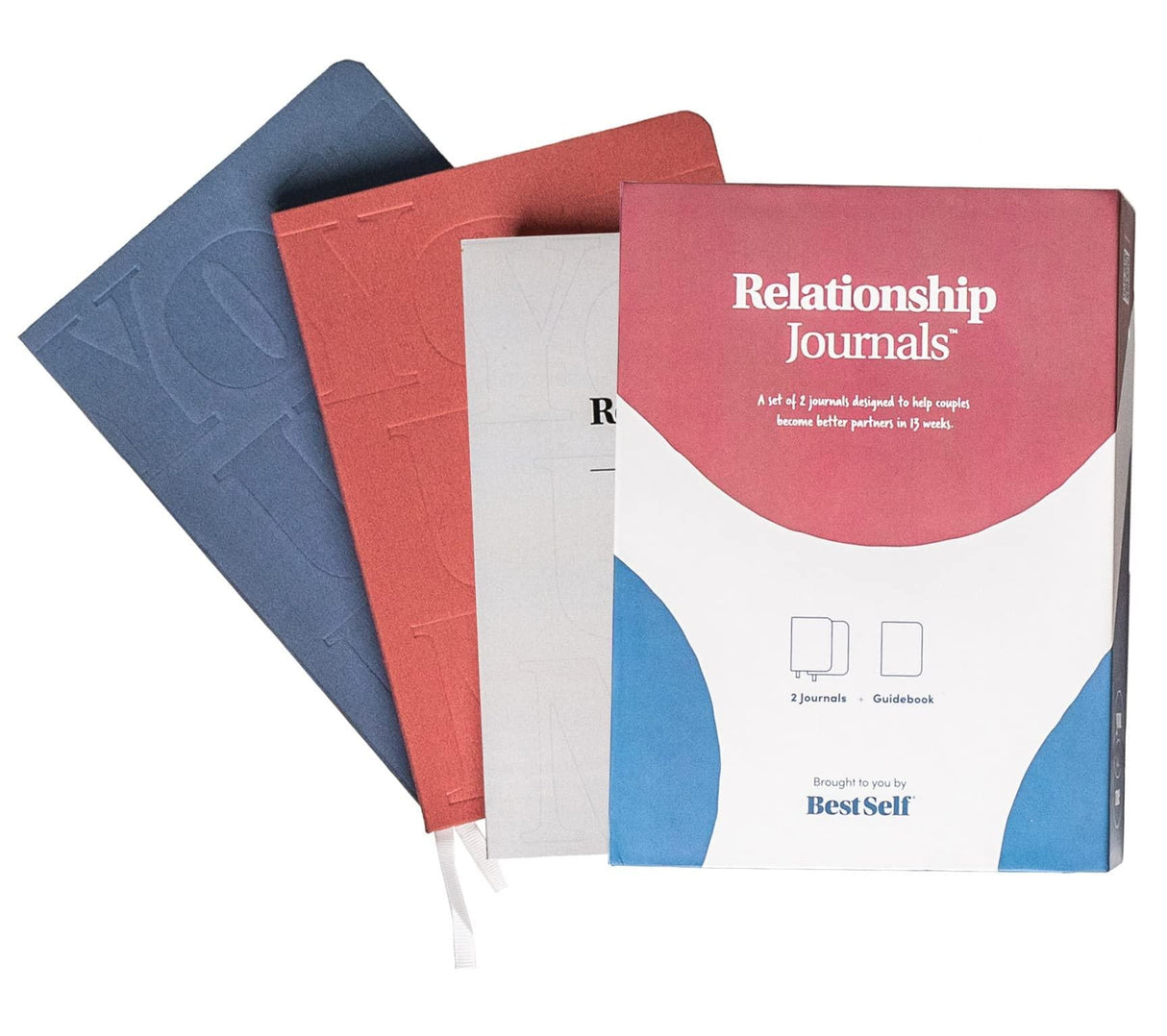 BestSelf Couples Journal for Him and Her 13 Week Marriage Workbooks BestSelf Co.