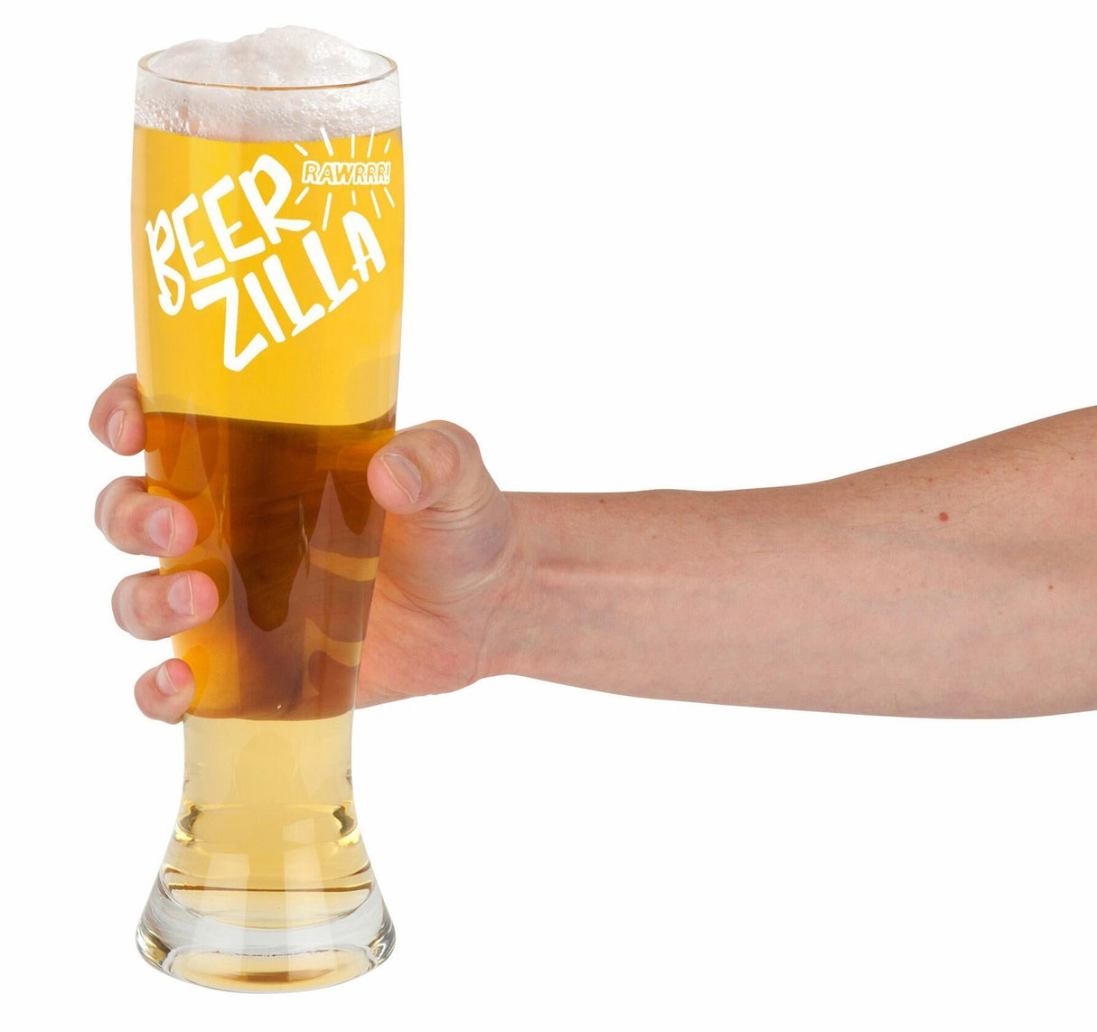 BigMouth Inc Beer-Zilla Giant Beer Glass BigMouth