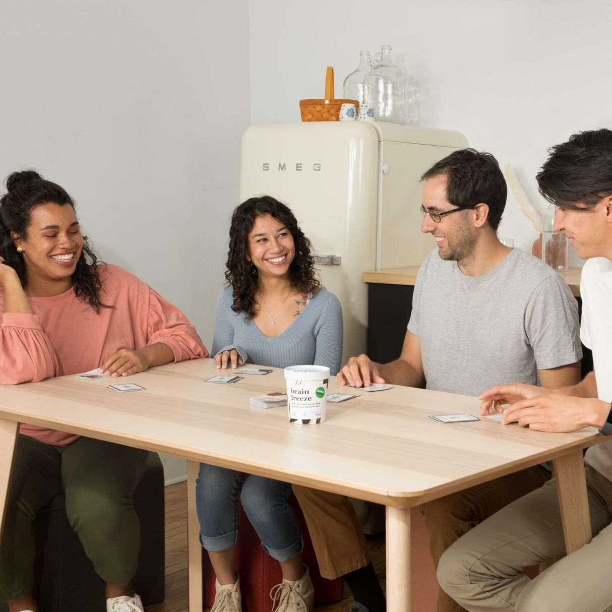 Brain Freeze Party Game - The Hilarious Speak-Before-You-Think Family Card Game