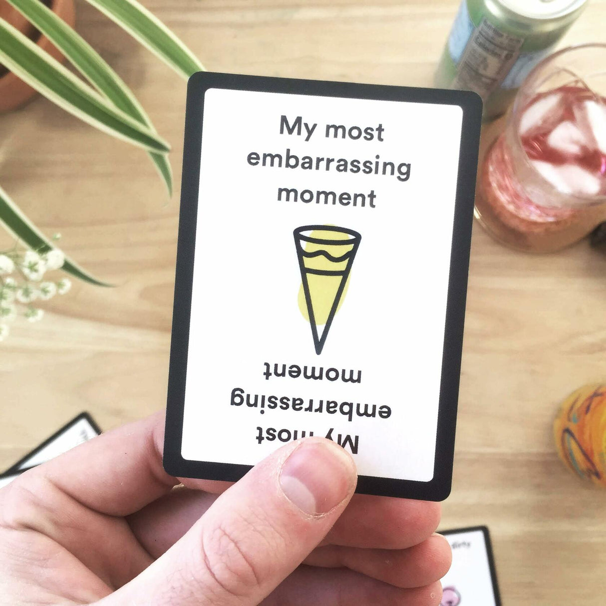 Brain Freeze Party Game - The Hilarious Speak-Before-You-Think Family Card Game