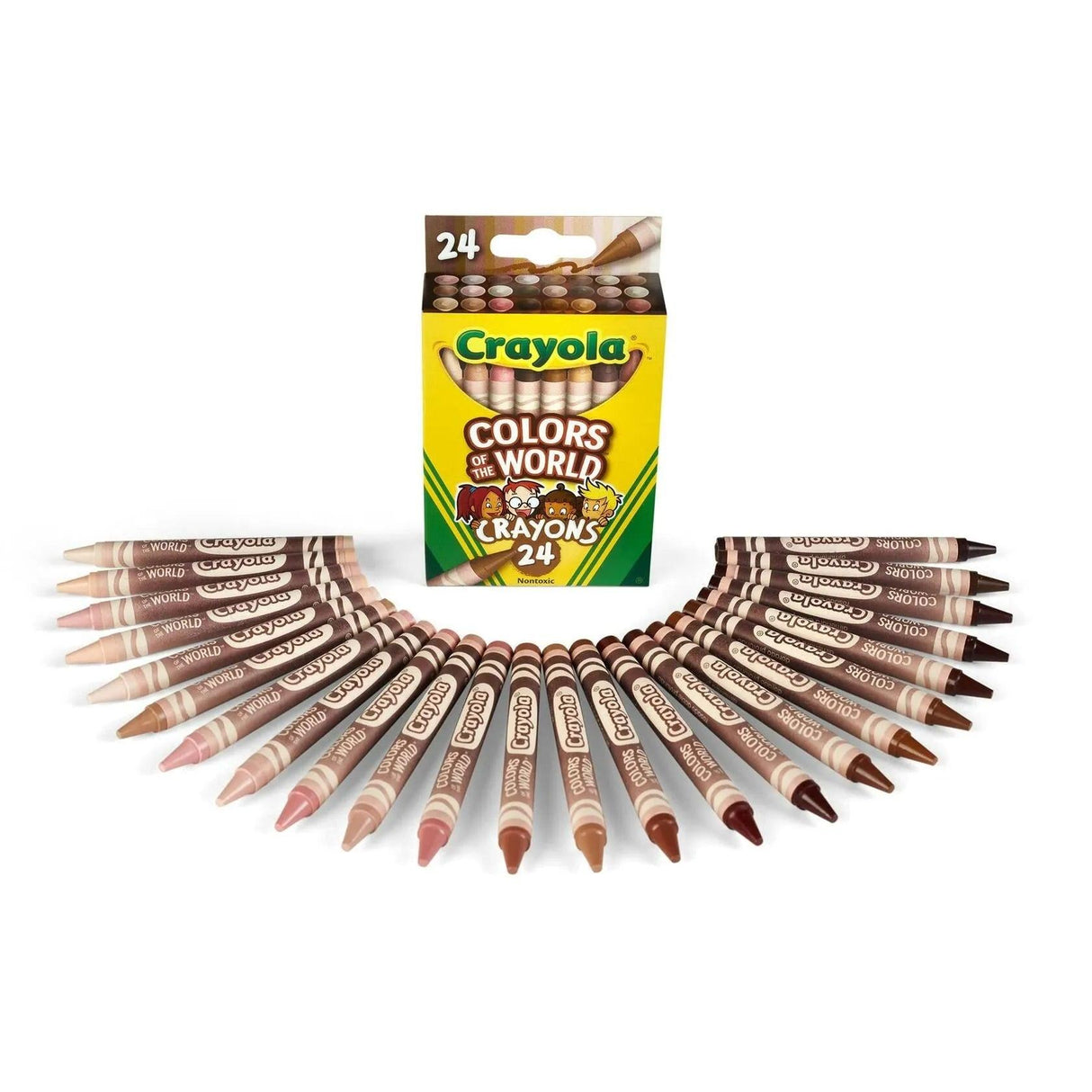 Crayola® Colors Of The World Crayons - 24 Pack