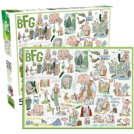 Dahl The BFG 500 Piece Jigsaw Puzzle Roald Dahl