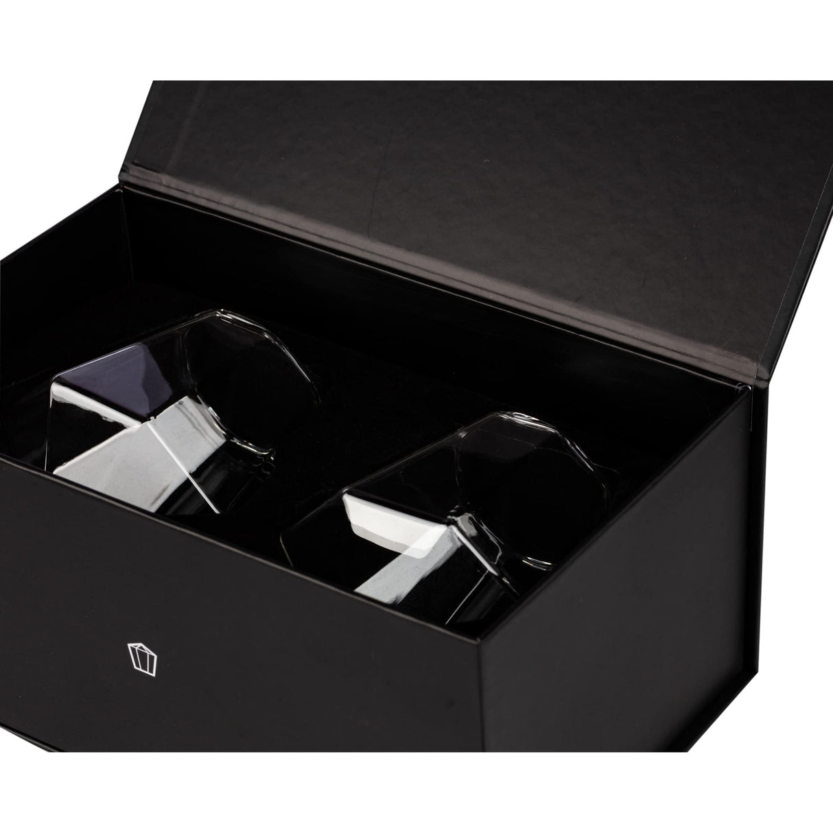 Diamond Shaped Scotch Glasses - Set of 2 Thumbs Up