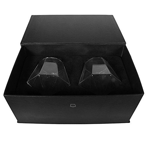 Diamond Shaped Scotch Glasses - Set of 2 Thumbs Up