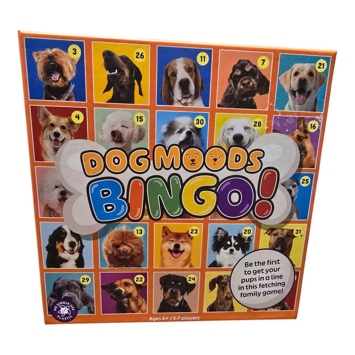Dog Moods Bingo Family Game