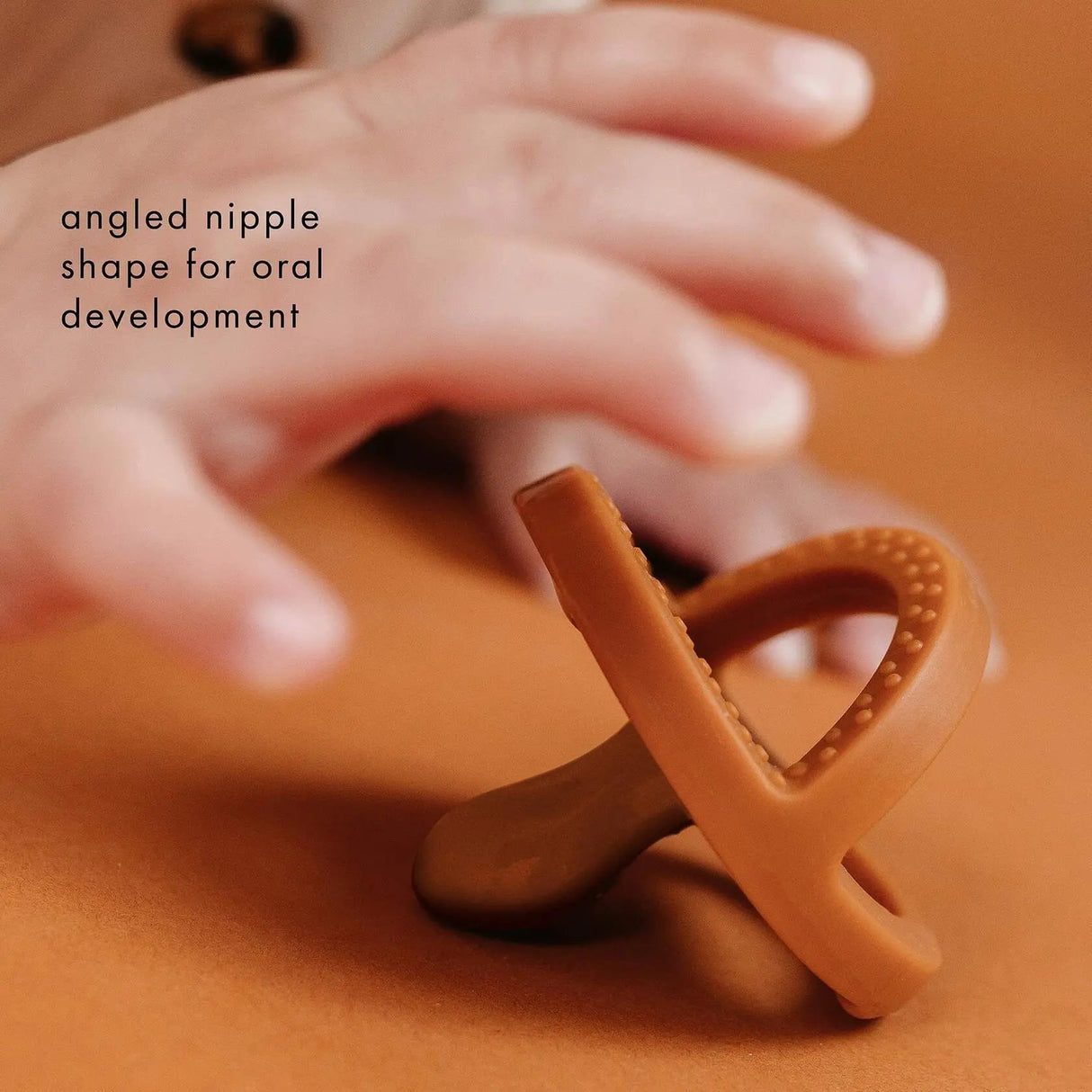 Doodle & Co. London Classic Pacifier for New Born Babies | BPA Free Angled Shape 100% Silicone for Infants with & Without Teeth | Helps Promote Healthy Oral Development | 0+ Months | 2 Pack