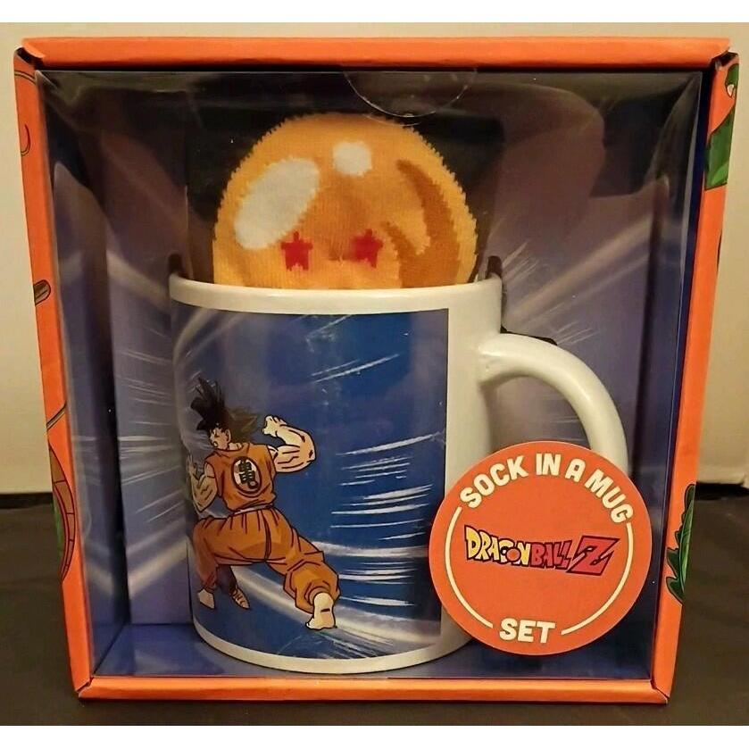 Dragon Ball Z Sock In A Mug Set Goku & Piccolo - Limited Edition