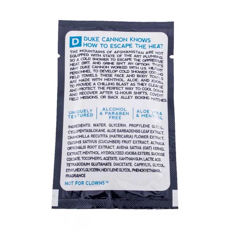 Duke Cannon Cold Shower Cooling Towel - 1-count Duke Cannon Supply Co.