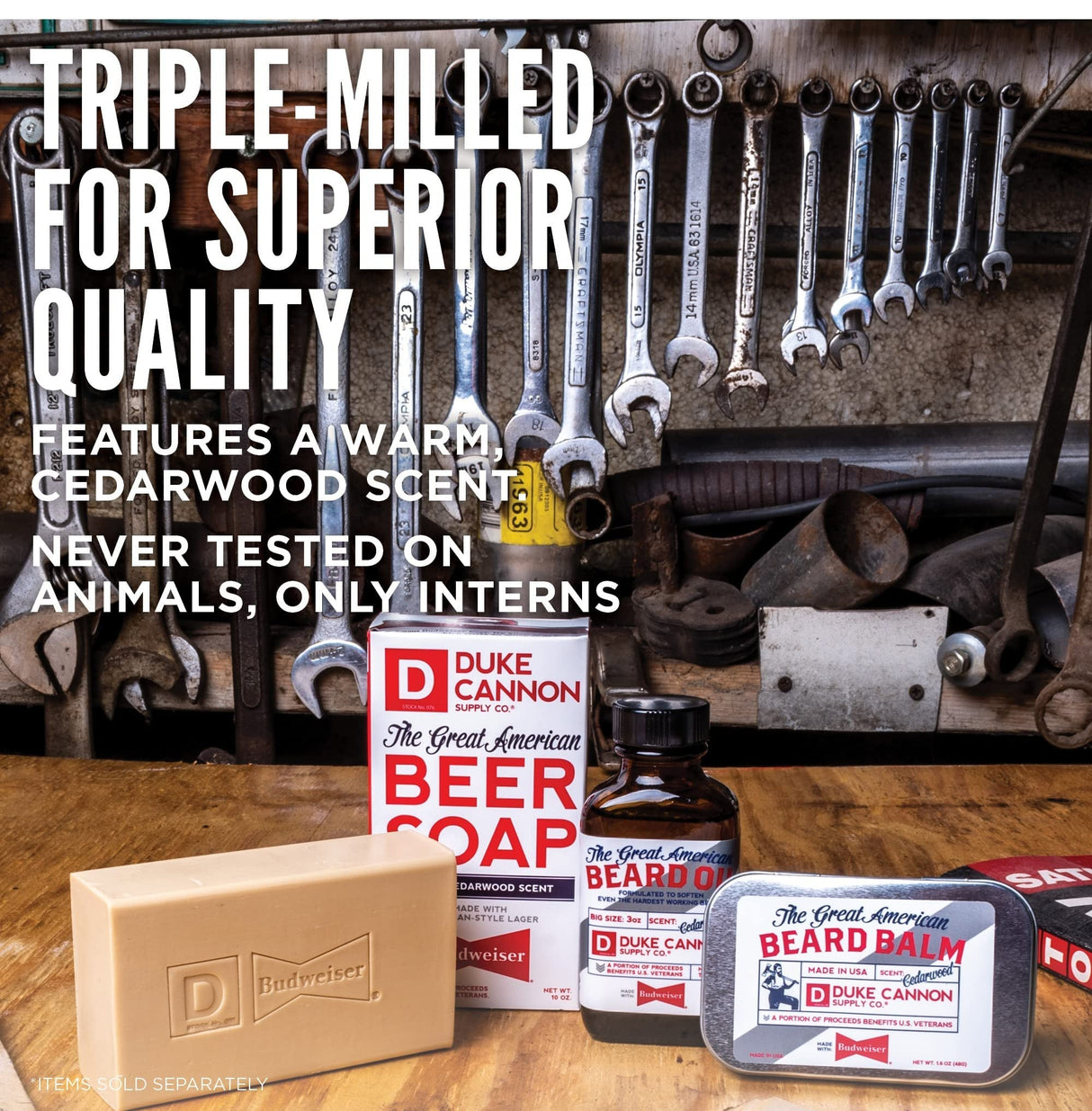 Duke Cannon Supply Co. Big Brick of Soap - Made with Budweiser Duke Cannon Supply Co.