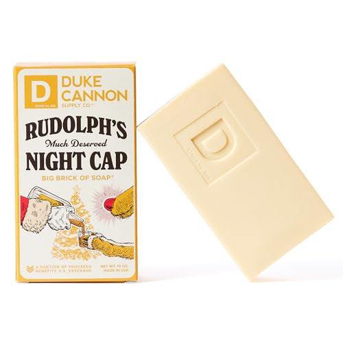 Duke Cannon Supply Co. Rudolph's Much Deserved Night Cap Bar Soap Duke Cannon Supply Co.
