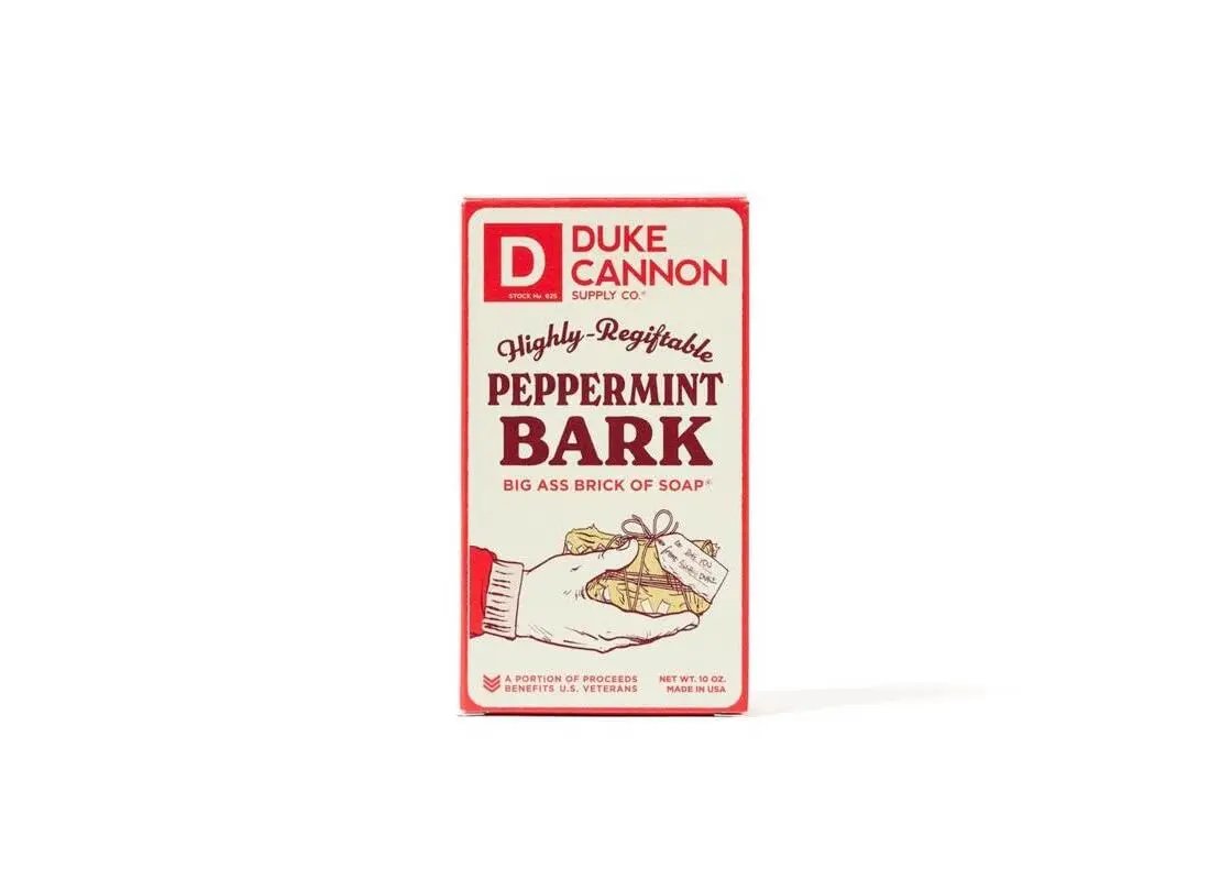 Duke Cannon Supply Co. Big Brick Of Soap Bar - Peppermint Bark Scent