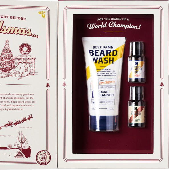 Duke Cannon Supply Co. The Beard that Stole Christmas Beard Gift Set