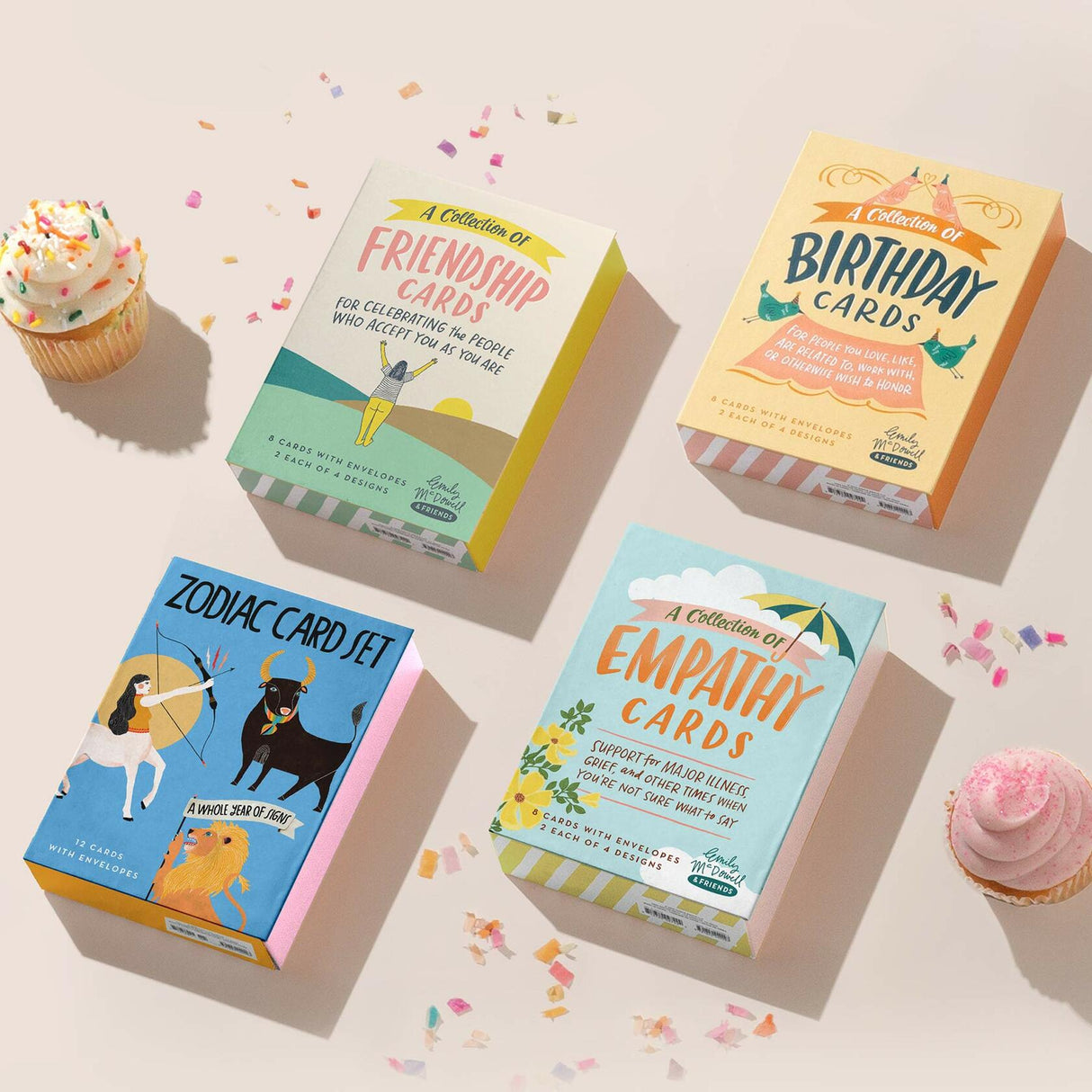 Em & Friends Friendship and Encouragement Cards 8 pack Publisher