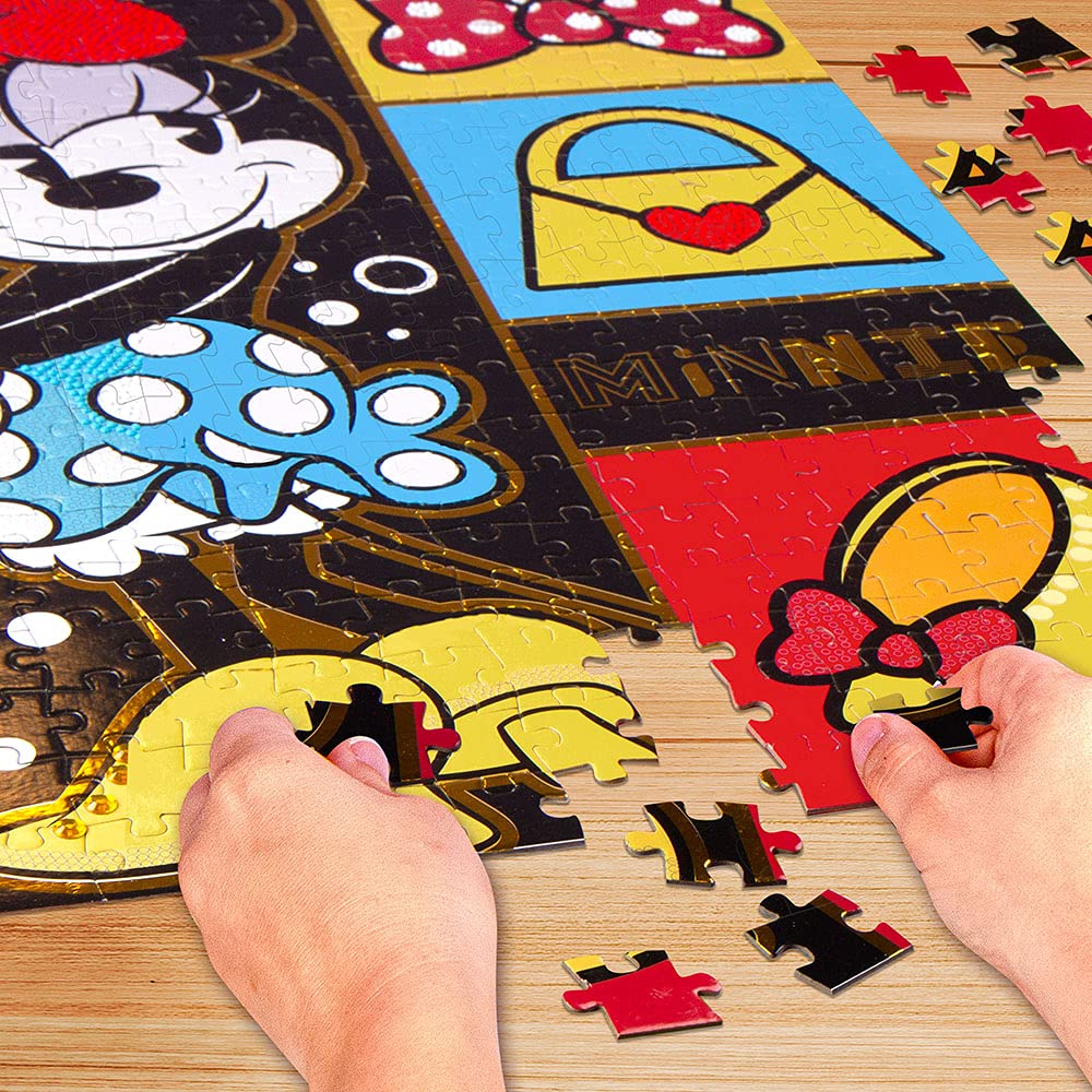 Fashion Angels Disney Minnie Mouse Crystalize It! Diy Puzzle Kit
