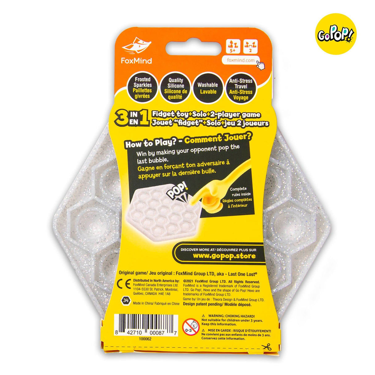 Foxmind Go Pop Hexo Frosty Special Edition