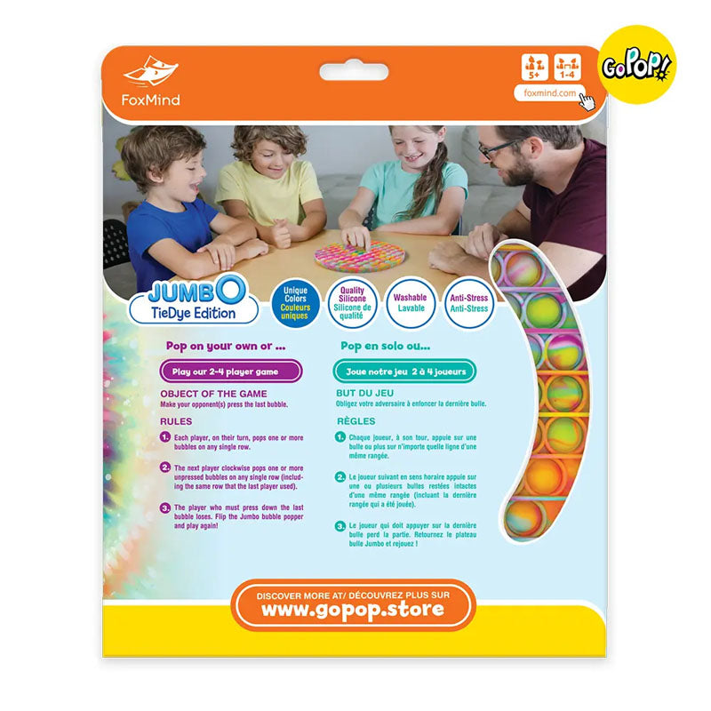 Foxmind Go Pop Jumbo Tie Dye FoxMind