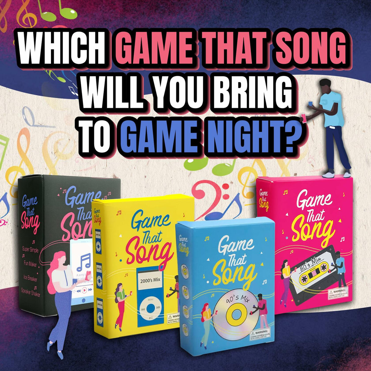 Game That Song - Fun Music Card Game Game That Song