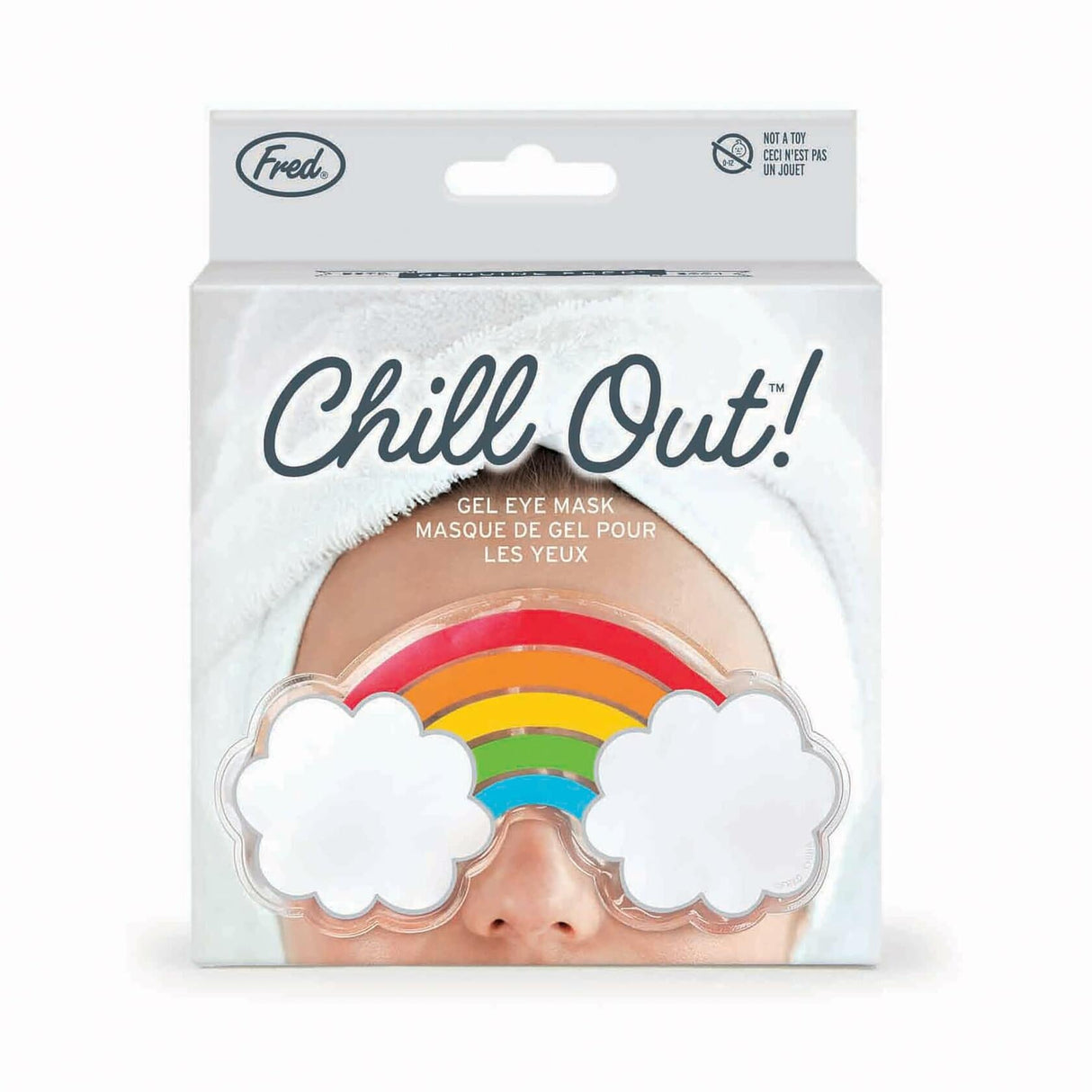 Genuine Fred Chill Out Eye Mask - Rainbow Genuine Fred