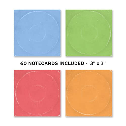 Genuine Fred For The Record, Milk Crate Notecard Holder Genuine Fred