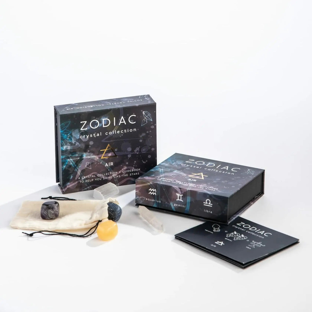 GeoCentral Zodiac Crystal Collection