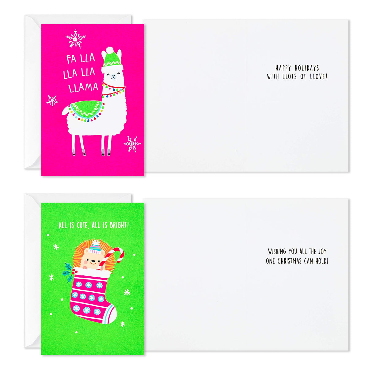 Hallmark Boxed Christmas Cards (6 Designs, 24 Cards with Envelopes)