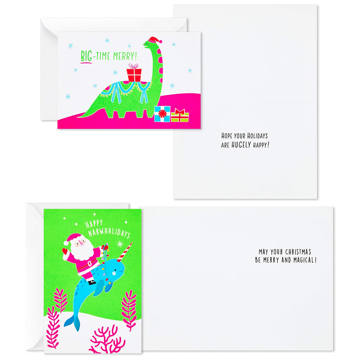 Hallmark Boxed Christmas Cards (6 Designs, 24 Cards with Envelopes)