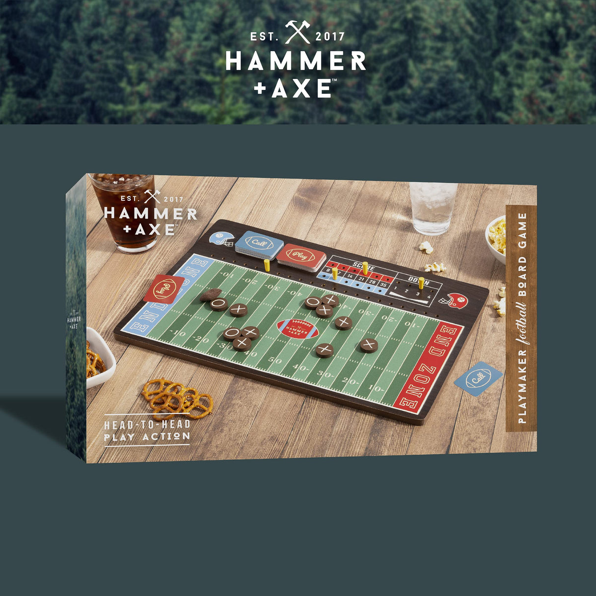 Hammer + Axe Football Playmaker Board Game