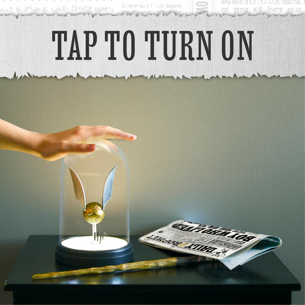 Harry Potter Levitating Golden Snitch Light Harry Potter