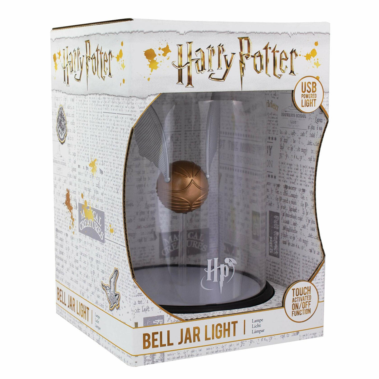 Harry Potter Levitating Golden Snitch Light Harry Potter