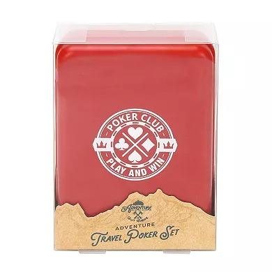 Island Dogs Travel Poker Set