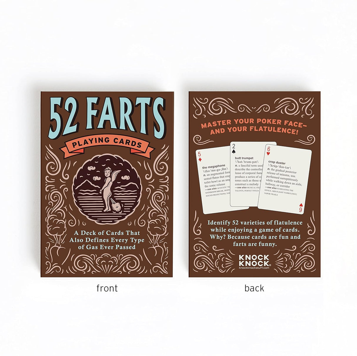 Knock Knock 52 Farts Playing Cards Deck