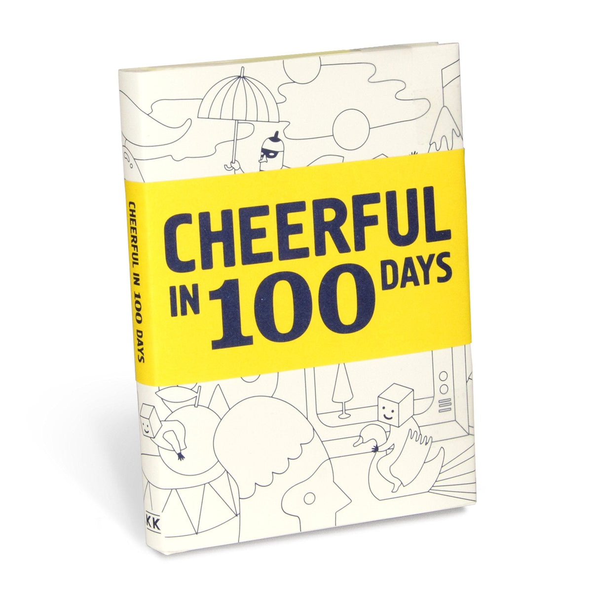 Knock Knock Cheerful in 100 Days Journal Knock Knock