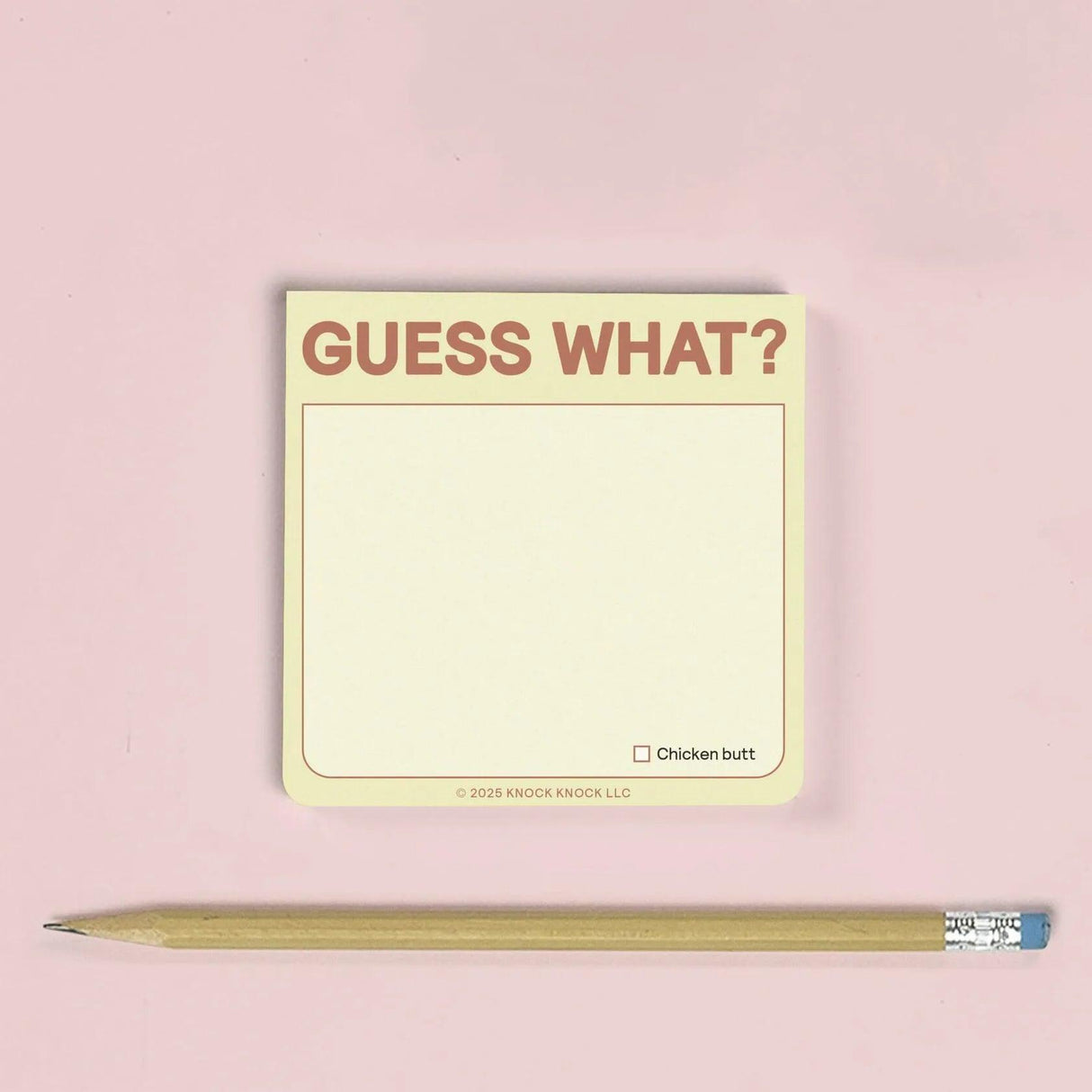 Knock Knock Guess What? Sticky Notes