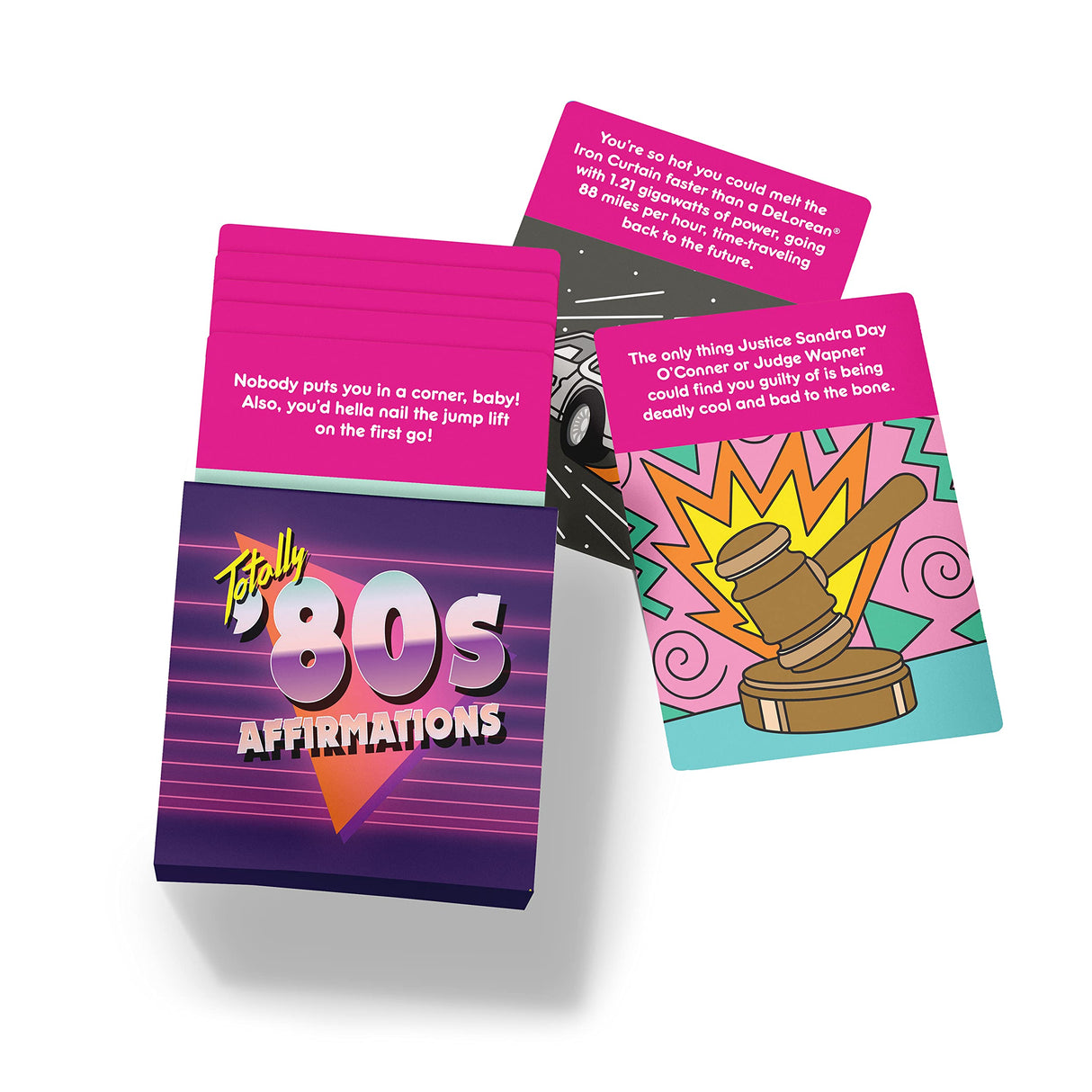 Knock Knock Totally 80s Affirmations Deck