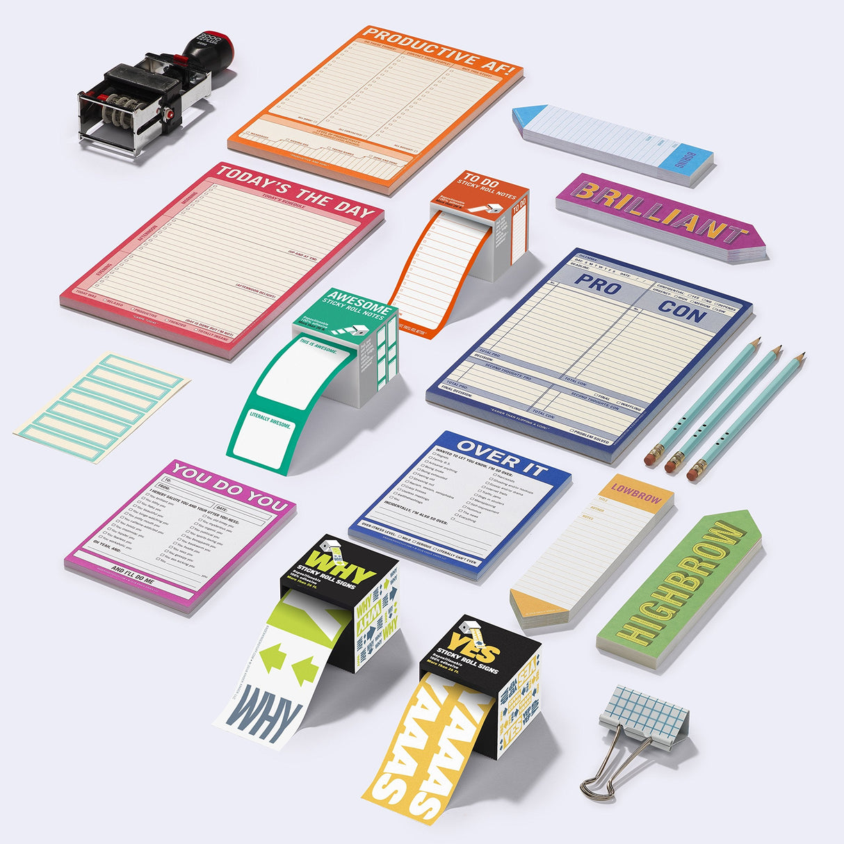 Knock Knock You Do You Nifty Note, Checklist Memo Pad Knock Knock