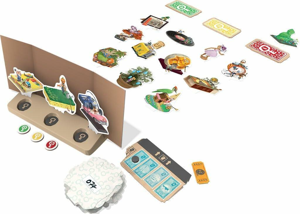 Libellud One Key Board Game - Cooperative Deduction and Image Interpretation Game Libellud