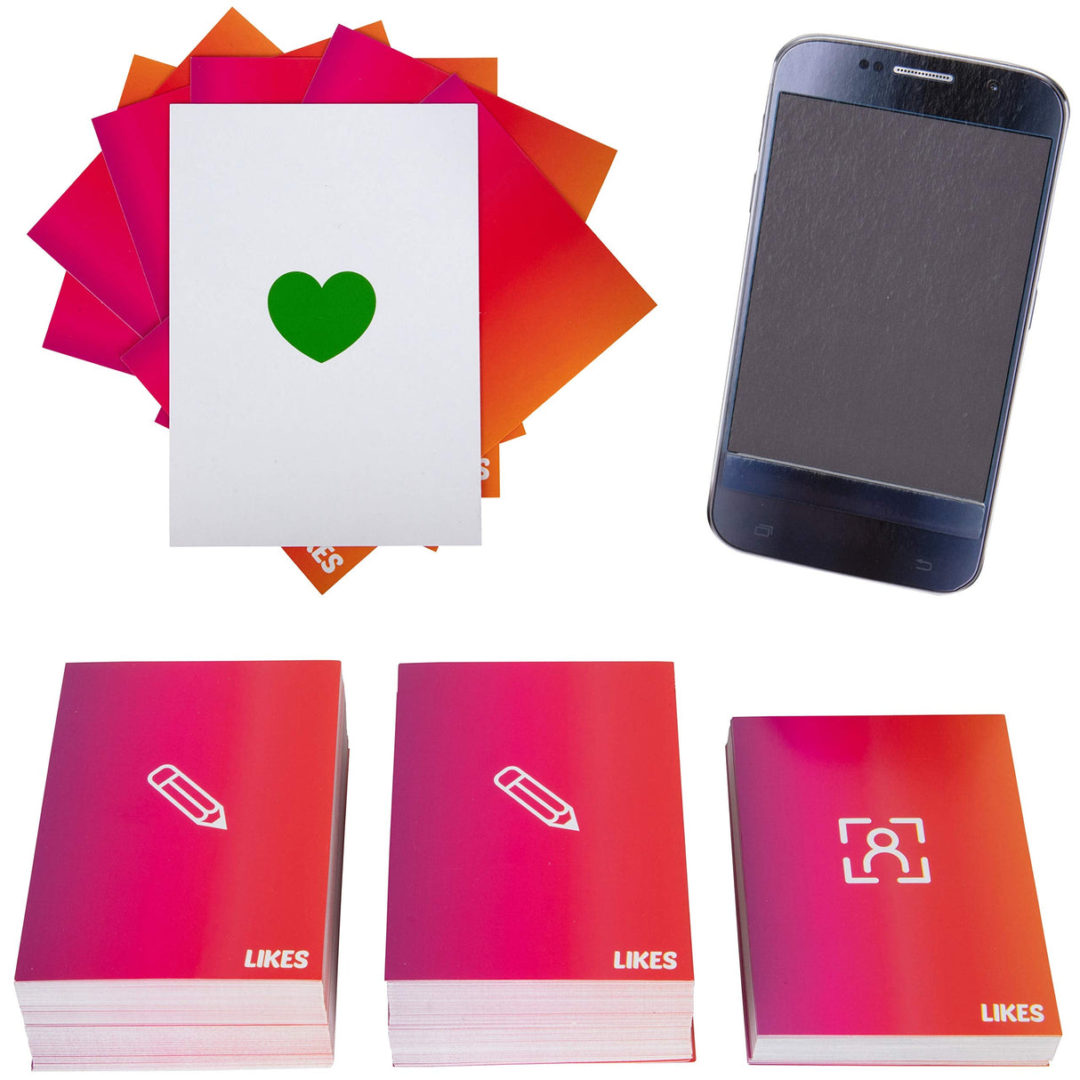 Likes Card Game - The Game Where You Swipe Right Outset Media