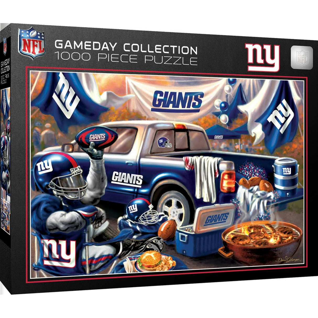 Masterpieces - 1000 Piece Jigsaw Puzzle, Nfl New York Giants