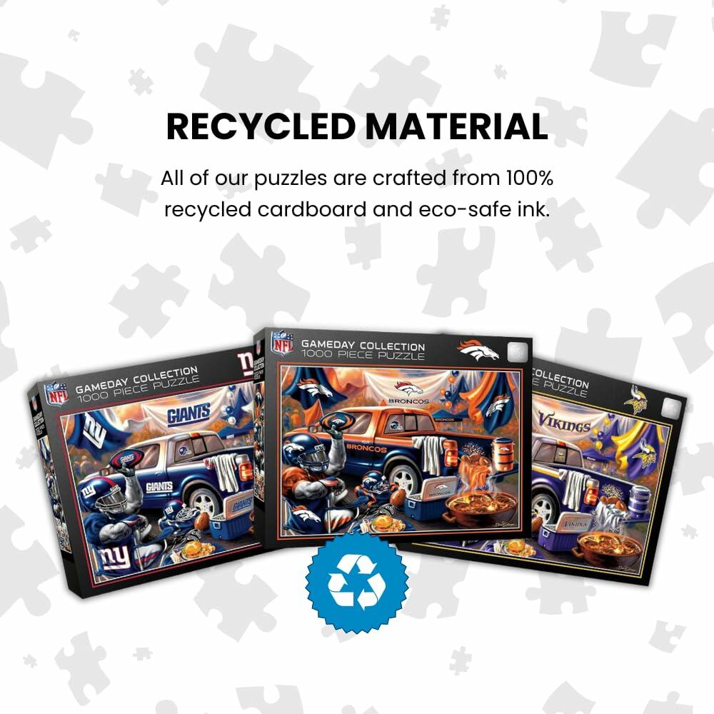 MasterPieces - 1000 Piece Jigsaw Puzzle, NFL New York Giants Masterpieces