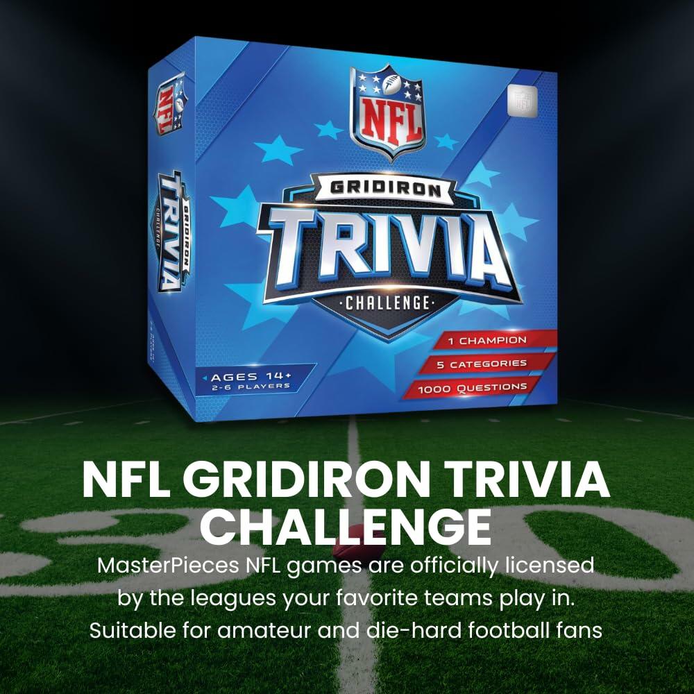 Masterpieces NFL Gridiron Trivia Challenge Masterpieces