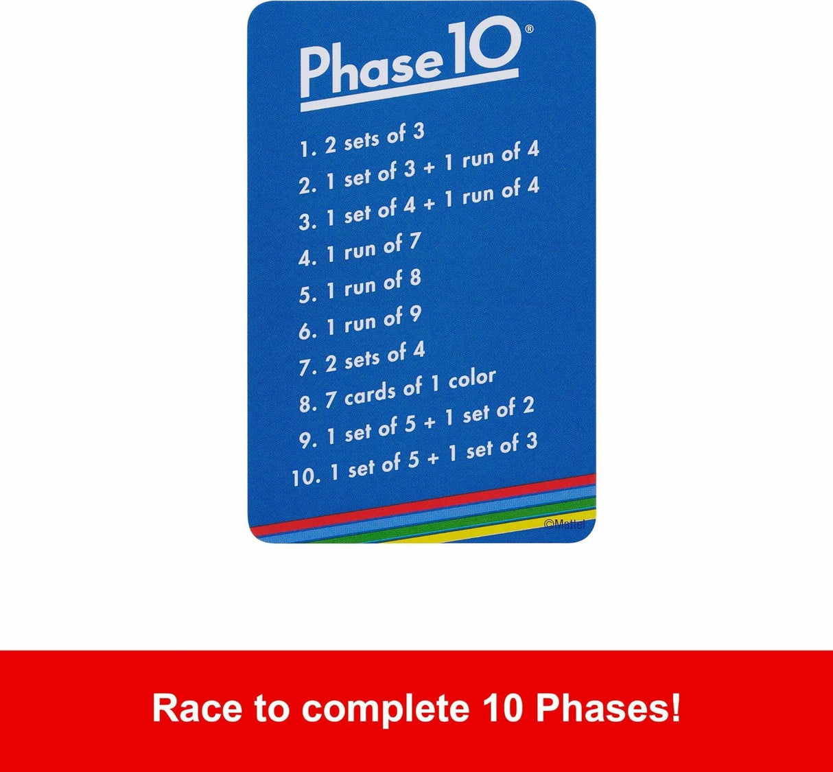 Mattel Games Phase 10 Card Game Mattel Games